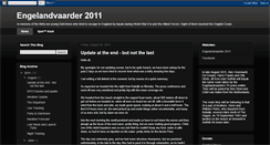 Desktop Screenshot of engelandvaarders2011.blogspot.com