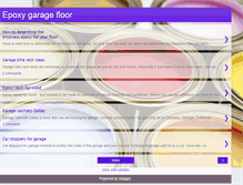 Tablet Screenshot of epoxygaragefloor.blogspot.com