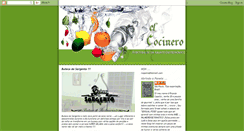 Desktop Screenshot of elcocinero77.blogspot.com