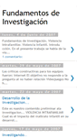Mobile Screenshot of fundamentosdeinvestigacin.blogspot.com