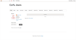 Desktop Screenshot of corfujeans.blogspot.com