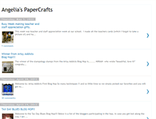 Tablet Screenshot of angeliaspapercrafts.blogspot.com
