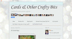 Desktop Screenshot of cakescardsandcraftybits.blogspot.com