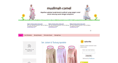 Desktop Screenshot of muslimahcomel.blogspot.com