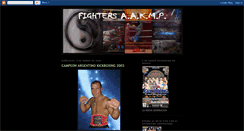 Desktop Screenshot of fighteraakmp.blogspot.com