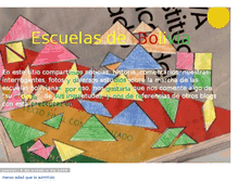Tablet Screenshot of escuelasbolivia.blogspot.com