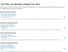 Tablet Screenshot of car-hire-and-car-rentals.blogspot.com