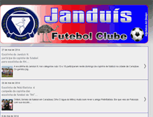 Tablet Screenshot of janduisfutebolclube.blogspot.com