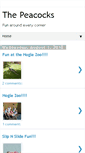 Mobile Screenshot of ajpeacock.blogspot.com