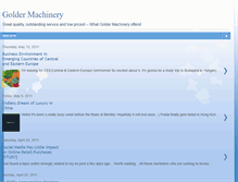 Tablet Screenshot of goldermachinery.blogspot.com
