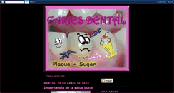 Desktop Screenshot of odonto-cariesdental.blogspot.com