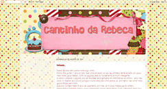 Desktop Screenshot of cantinho-da-rebeca.blogspot.com