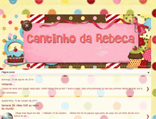 Tablet Screenshot of cantinho-da-rebeca.blogspot.com