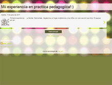 Tablet Screenshot of experenciapedagogica.blogspot.com