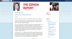 Desktop Screenshot of espadareport.blogspot.com