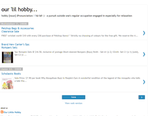Tablet Screenshot of ourlittlehobby.blogspot.com