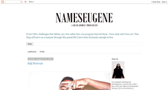 Desktop Screenshot of nameseugene.blogspot.com