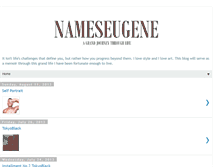 Tablet Screenshot of nameseugene.blogspot.com