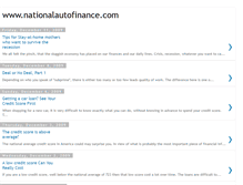 Tablet Screenshot of nationalautofinancecom.blogspot.com