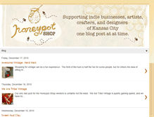 Tablet Screenshot of honeypotshop.blogspot.com