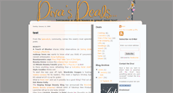 Desktop Screenshot of divasdeals.blogspot.com