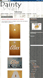 Mobile Screenshot of daintywall.blogspot.com