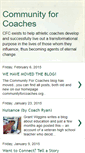 Mobile Screenshot of communityforcoaches.blogspot.com