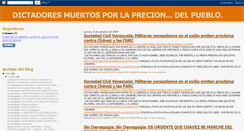 Desktop Screenshot of dictadoresuertosporlapreciondelpueblo.blogspot.com