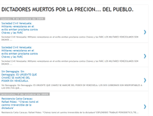 Tablet Screenshot of dictadoresuertosporlapreciondelpueblo.blogspot.com