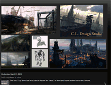 Tablet Screenshot of cldesignstudio.blogspot.com