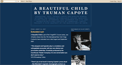 Desktop Screenshot of abeautifulchildbytrumancapote.blogspot.com