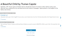 Tablet Screenshot of abeautifulchildbytrumancapote.blogspot.com