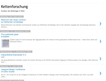 Tablet Screenshot of keltenforschung.blogspot.com
