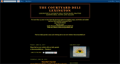 Desktop Screenshot of courtyarddelilex.blogspot.com