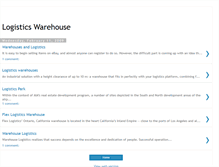 Tablet Screenshot of logisticswarehouse.blogspot.com