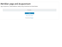Tablet Screenshot of meridian-yoga.blogspot.com