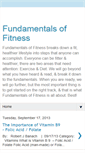 Mobile Screenshot of fundamentalsoffitness.blogspot.com