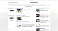 Desktop Screenshot of estadosgerais.blogspot.com