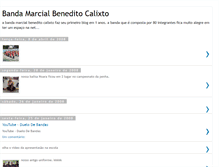 Tablet Screenshot of beneditocalixto.blogspot.com