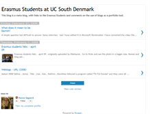Tablet Screenshot of erasmus-students.blogspot.com