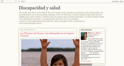 Desktop Screenshot of discapacidadrosario.blogspot.com