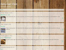 Tablet Screenshot of epicureanvixen.blogspot.com