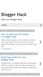 Mobile Screenshot of bloggerhack4u.blogspot.com