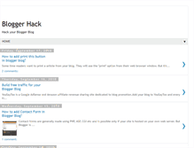 Tablet Screenshot of bloggerhack4u.blogspot.com