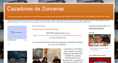 Desktop Screenshot of cazadoresdezonceras.blogspot.com