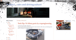 Desktop Screenshot of driving-culture.blogspot.com