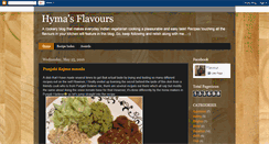 Desktop Screenshot of flavours-and-me.blogspot.com