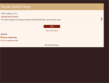 Tablet Screenshot of booksbuildhope.blogspot.com