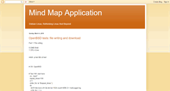 Desktop Screenshot of mindmapapp.blogspot.com