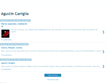 Tablet Screenshot of agustincaniglia.blogspot.com
